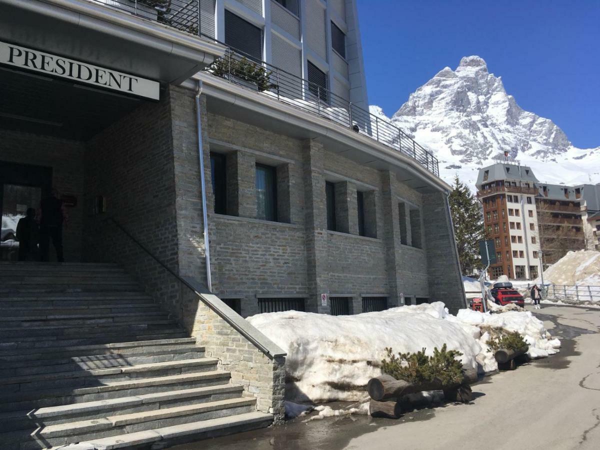 President Palace - Breuil Cervinia -Appartamento 6 - Cir 0634 מראה חיצוני תמונה
