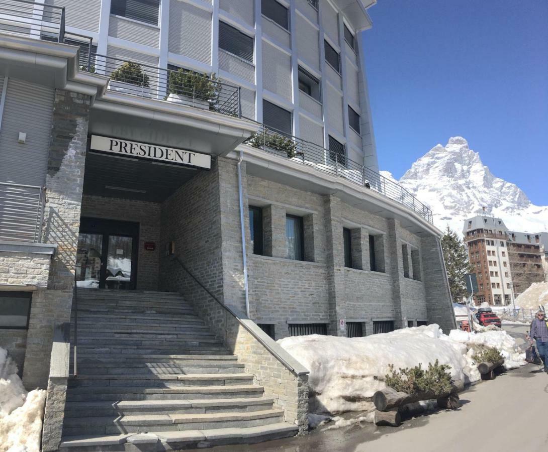 President Palace - Breuil Cervinia -Appartamento 6 - Cir 0634 מראה חיצוני תמונה